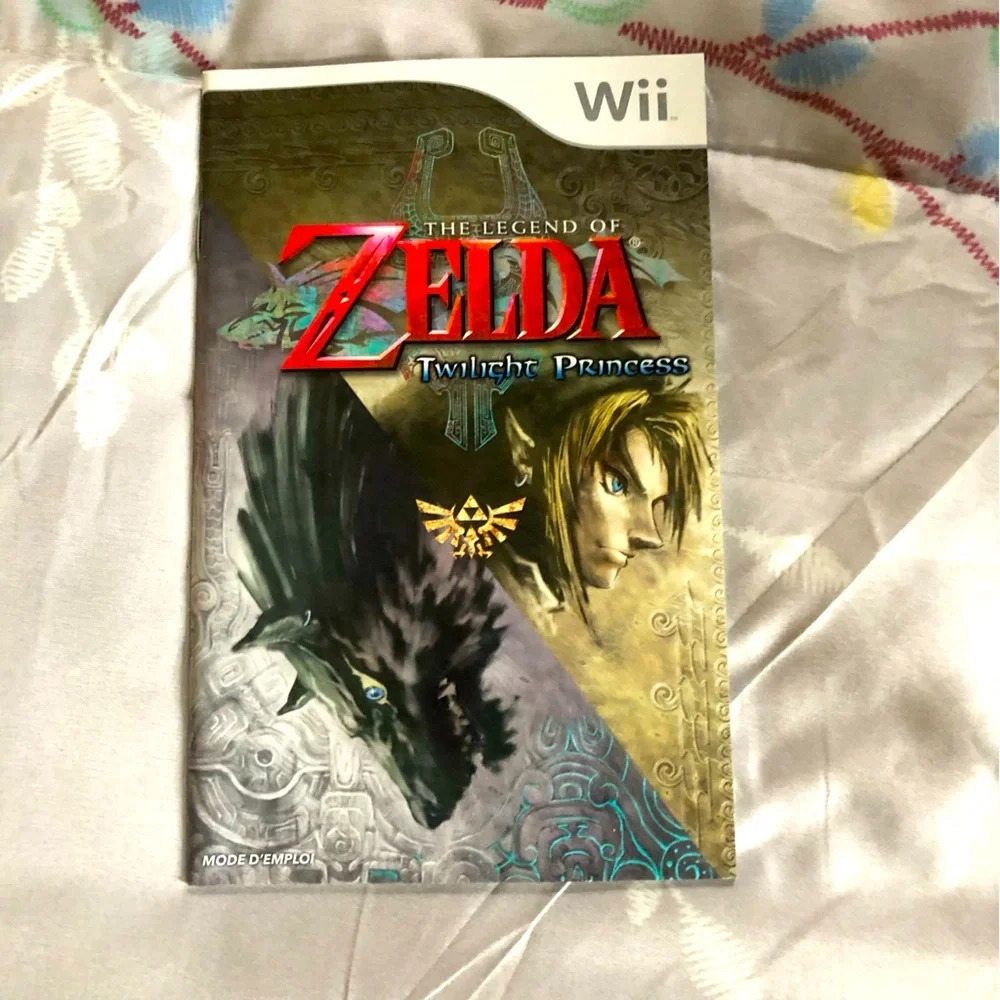 Legend of Zelda Twilight Princess Wii French Manual
